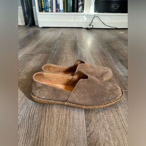 New Born Teresa  Leather Suede Loafers